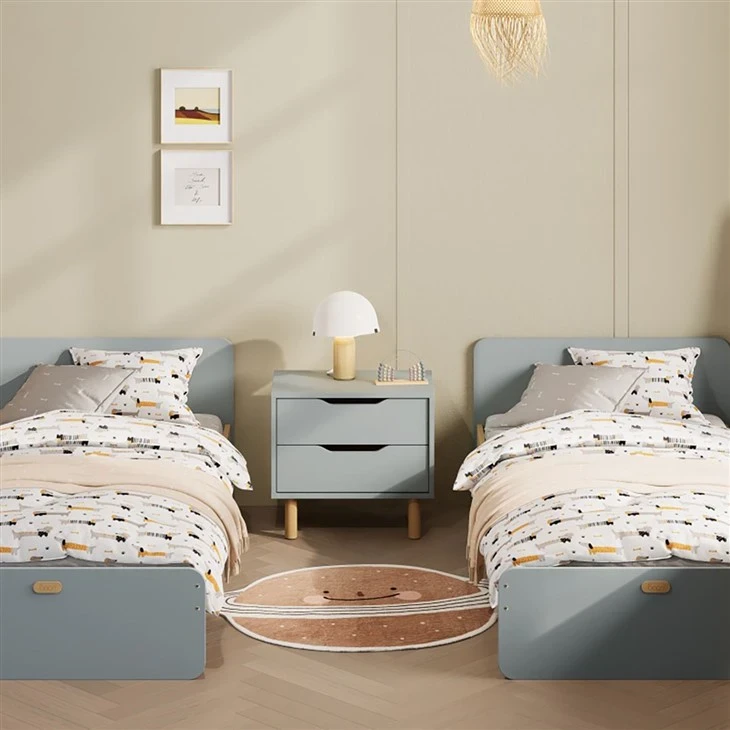 Eenpersoonsbed met matrassenset